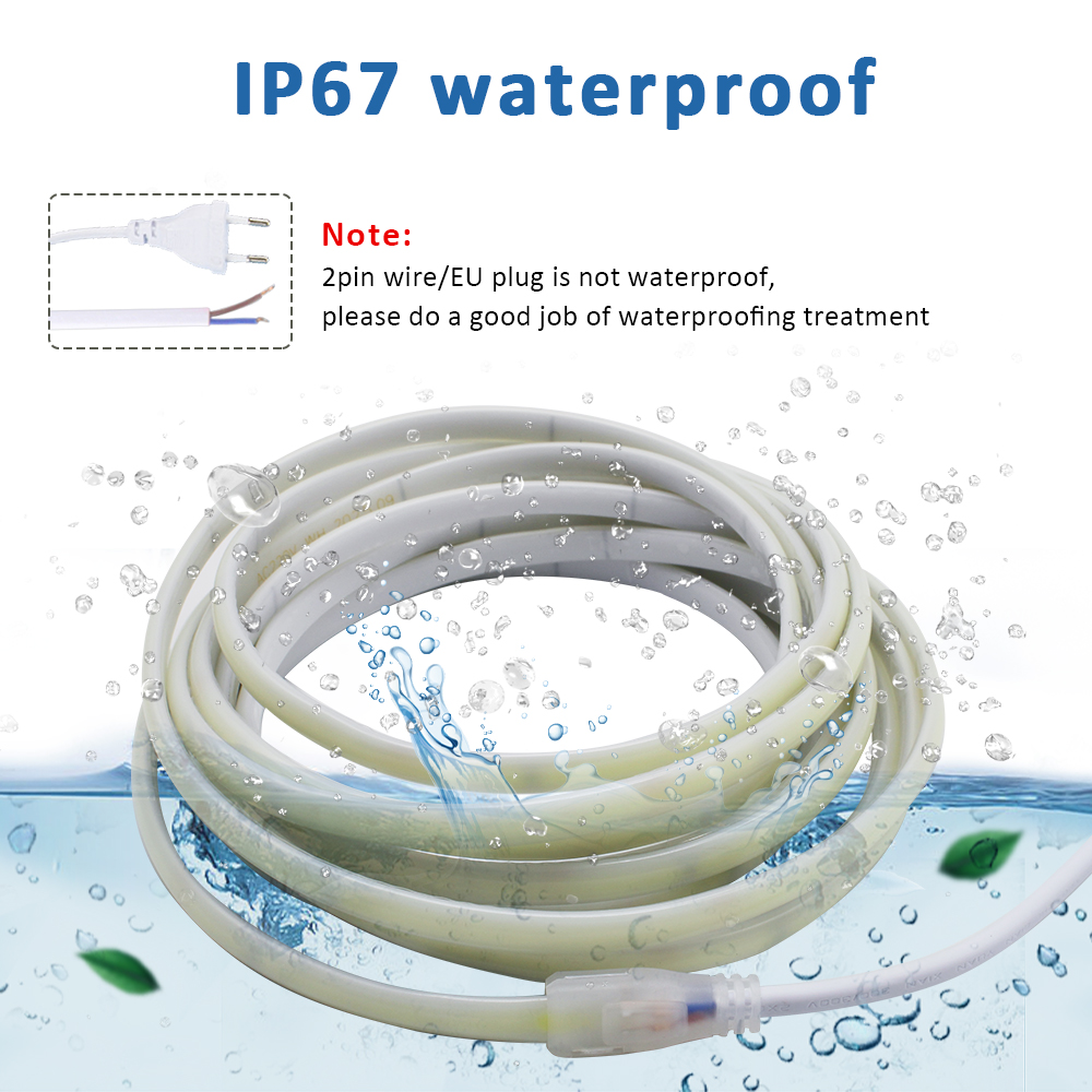 Outdoor Lighting Socket - ไฟแถบ LED COB กันน้ำ 220V IP67