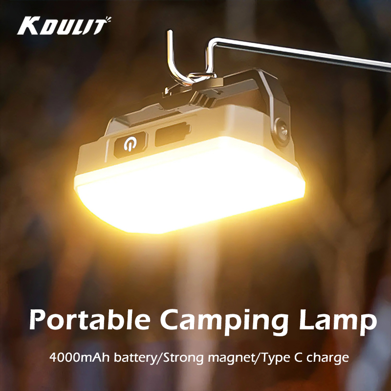 Outdoor Lighting Bulbs - โคมไฟตั้งแคมป์กลางแจ้งแบบพกพาอายุการใช้งานแบตเตอรี่ยาวนานเป็นพิเศษไฟฉุกเฉินแบบชาร์จไฟได้แม่เหล็กที่แข็งแกร่งไฟทำงานสำหรับการซ่อมแซม