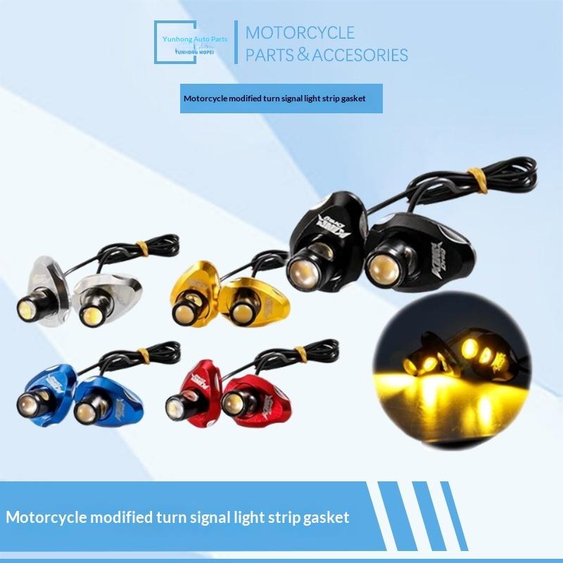 Outdoor Lighting The Range - ไฟวิ่งกลางวันสำหรับรถจักรยานยนต์ อลูมิเนียมอัลลอย 12V ไฟหน้าสว่างไกลพิเศษสำหรับมอเตอร์ไซค์ สำหรับการปรับแต่งการขับขี่กลางแจ้ง