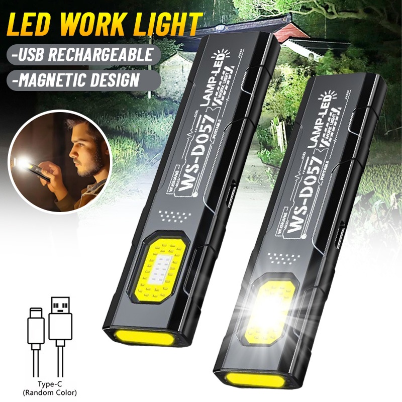Outdoor Lighting Bulbs - ไฟฉายเตือนความปลอดภัยขนาดเล็กทรงพลัง ไฟเตือนแรงสูง พกพาสะดวก ใช้สำหรับงานซ่อมบำรุงภายนอกอาคาร ไฟฉุกเฉิน EDC
