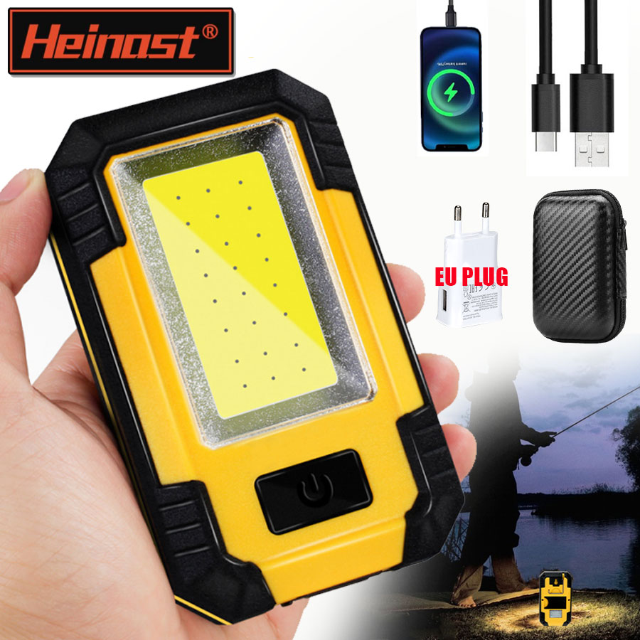 Outdoor Lighting Bulbs - ไฟฉายพกพาแบบชาร์จได้ 4000mAh ความสว่างสูงพิเศษ พร้อมแม่เหล็ก/ตะขอ สำหรับตั้งแคมป์และใช้ในกรณีฉุกเฉินกลางแจ้ง