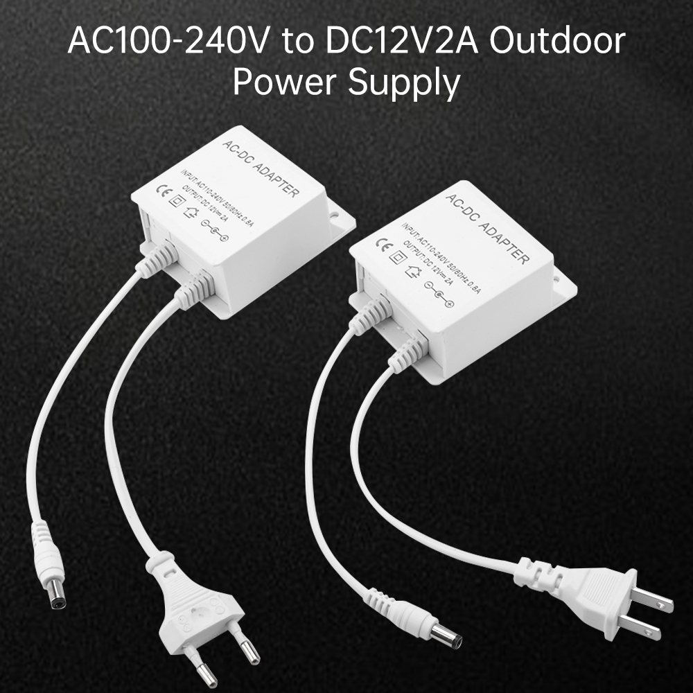 DC12V 2A EU ปลั๊กอะแดปเตอร์ควา - Outdoor Lighting Socket บทวิจารณ์และราคา
