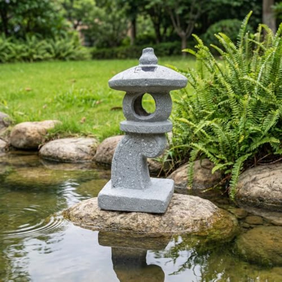 โคมไฟพลังงานแสงอาทิตย์รูปเจดีย - Outdoor Lighting Japan บทวิจารณ์และราคา