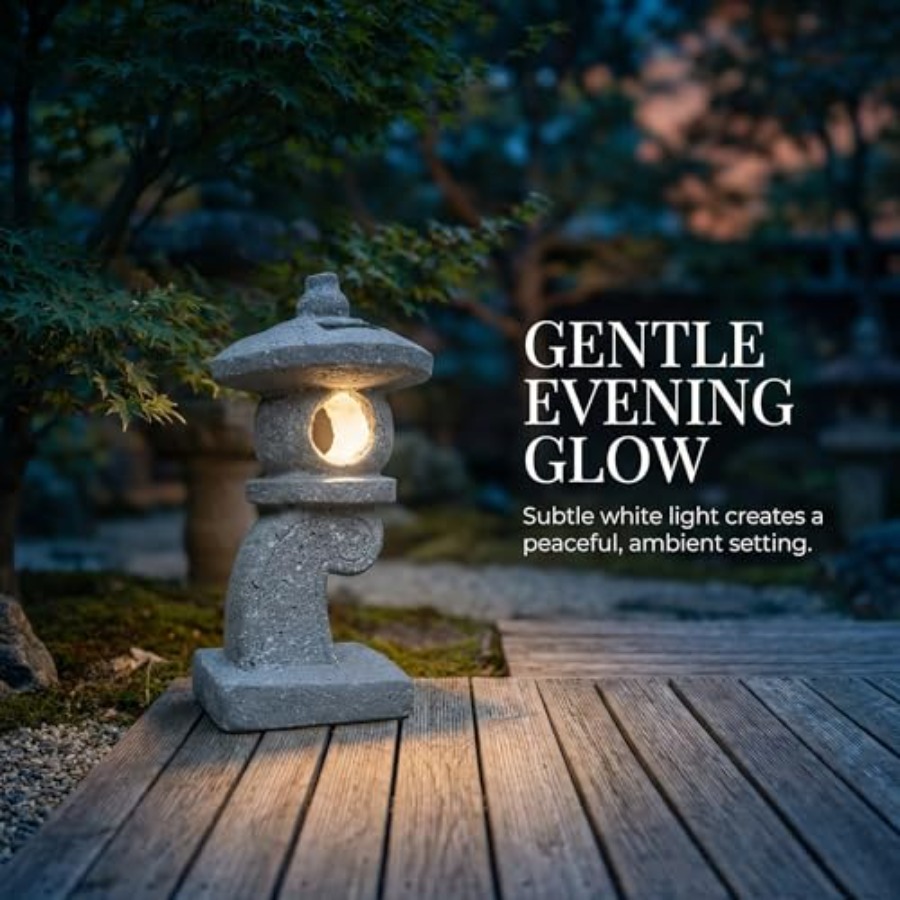 โคมไฟพลังงานแสงอาทิตย์รูปเจดีย - Outdoor Lighting Japan บทวิจารณ์และราคา