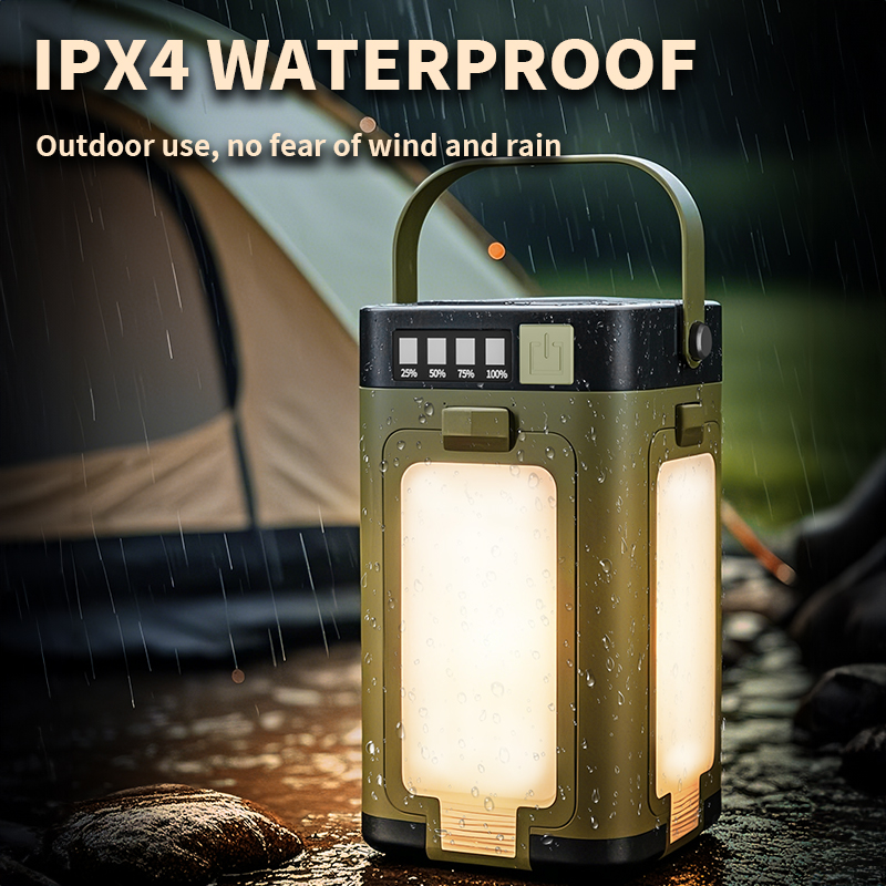ไฟแคมป์ปิ้งพกพาพลังงานแสงอาทิต - Hanging Outdoor Lighting บทวิจารณ์และราคา