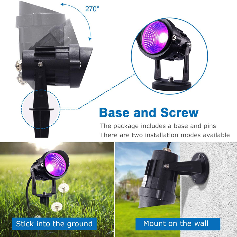 ไฟสปอตไลท์ฮาโลวีนสีดำพร้อมปลั๊ - Outdoor Lighting Socket บทวิจารณ์และราคา