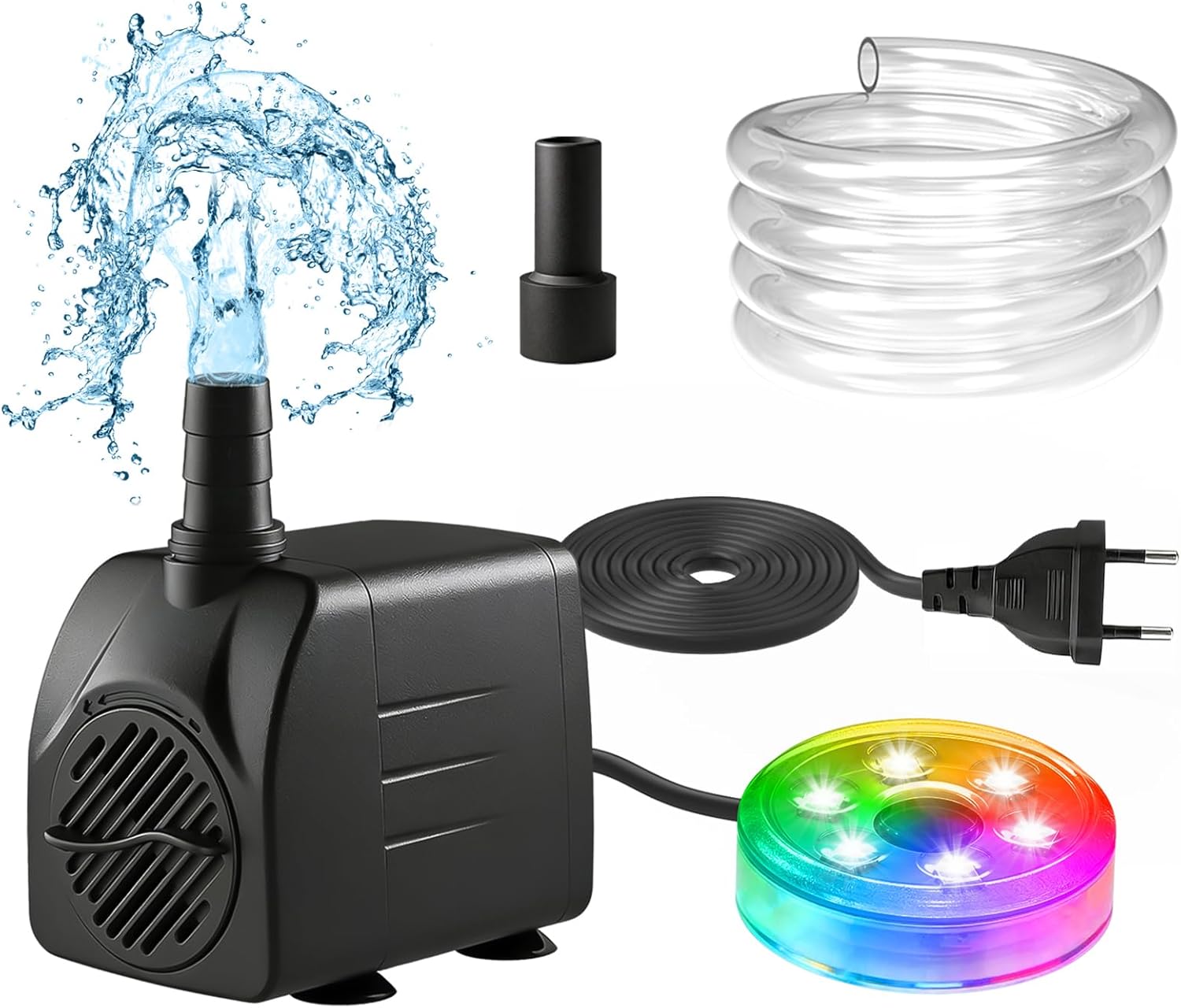ปั๊มน้ำแบบจุ่มใต้น้ำ 210GPH พร - Pond Light Submersible บทวิจารณ์และราคา