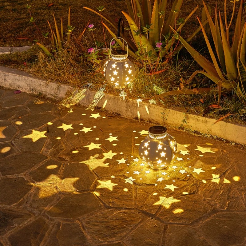 โคมไฟโปรเจคเตอร์รูปดาวสำหรับสว - Hanging Outdoor Lighting บทวิจารณ์และราคา