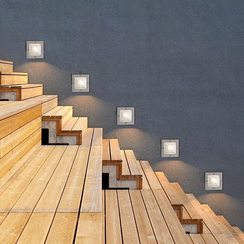 โคมไฟติดผนังภายนอก 4W IP67 กัน - Outdoor Lighting For Steps บทวิจารณ์และราคา