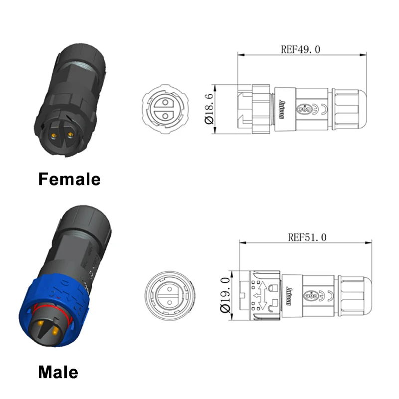 ขั้วต่อไฟฟ้าแบบล็อคอัตโนมัติ 2 - Outdoor Lighting Socket บทวิจารณ์และราคา