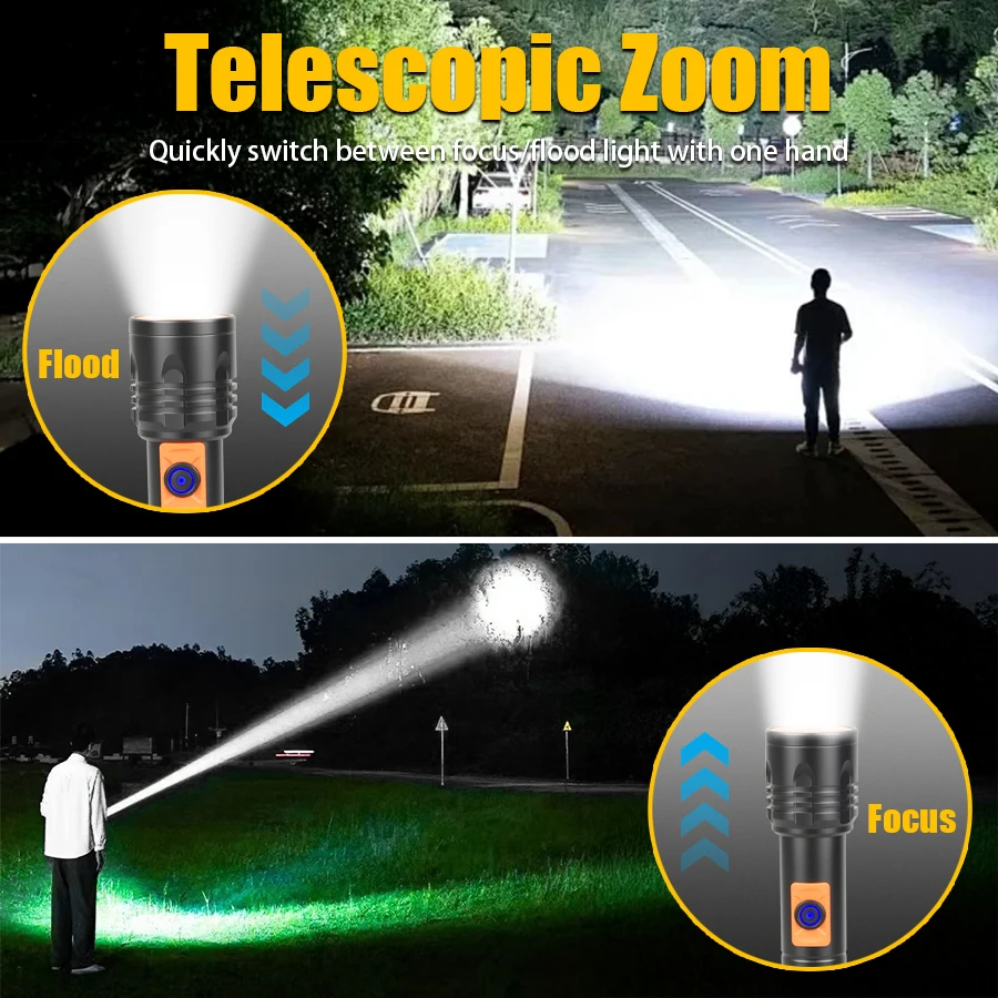 ไฟฉาย LED พลังงานสูงไฟฉายแบบชา - Outdoor Lighting Bulbs บทวิจารณ์และราคา
