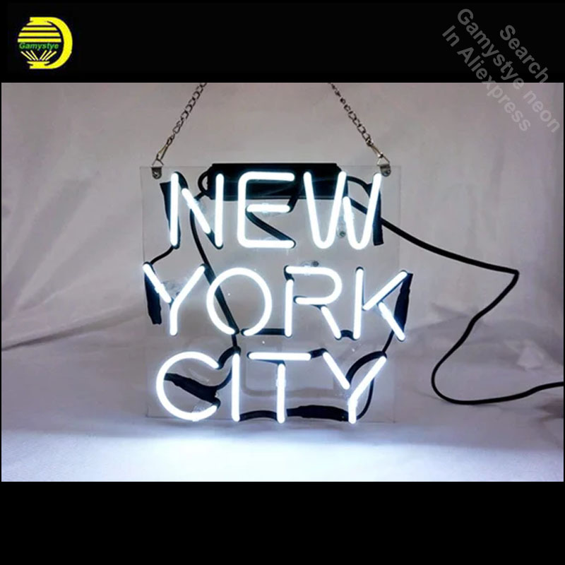 New York City Neon Sign ตกแต่ง - Outdoor Lighting New York บทวิจารณ์และราคา