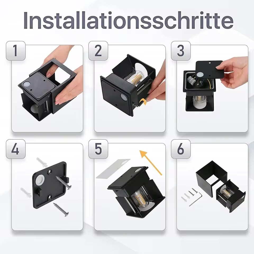 โคมไฟติดผนัง LED โมเดิร์น กันน - Outdoor Lighting Glass Replacement บทวิจารณ์และราคา