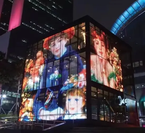 จอแสดงผล LED โปร่งแสงแบบซูเปอร - Outdoor Lighting Video บทวิจารณ์และราคา