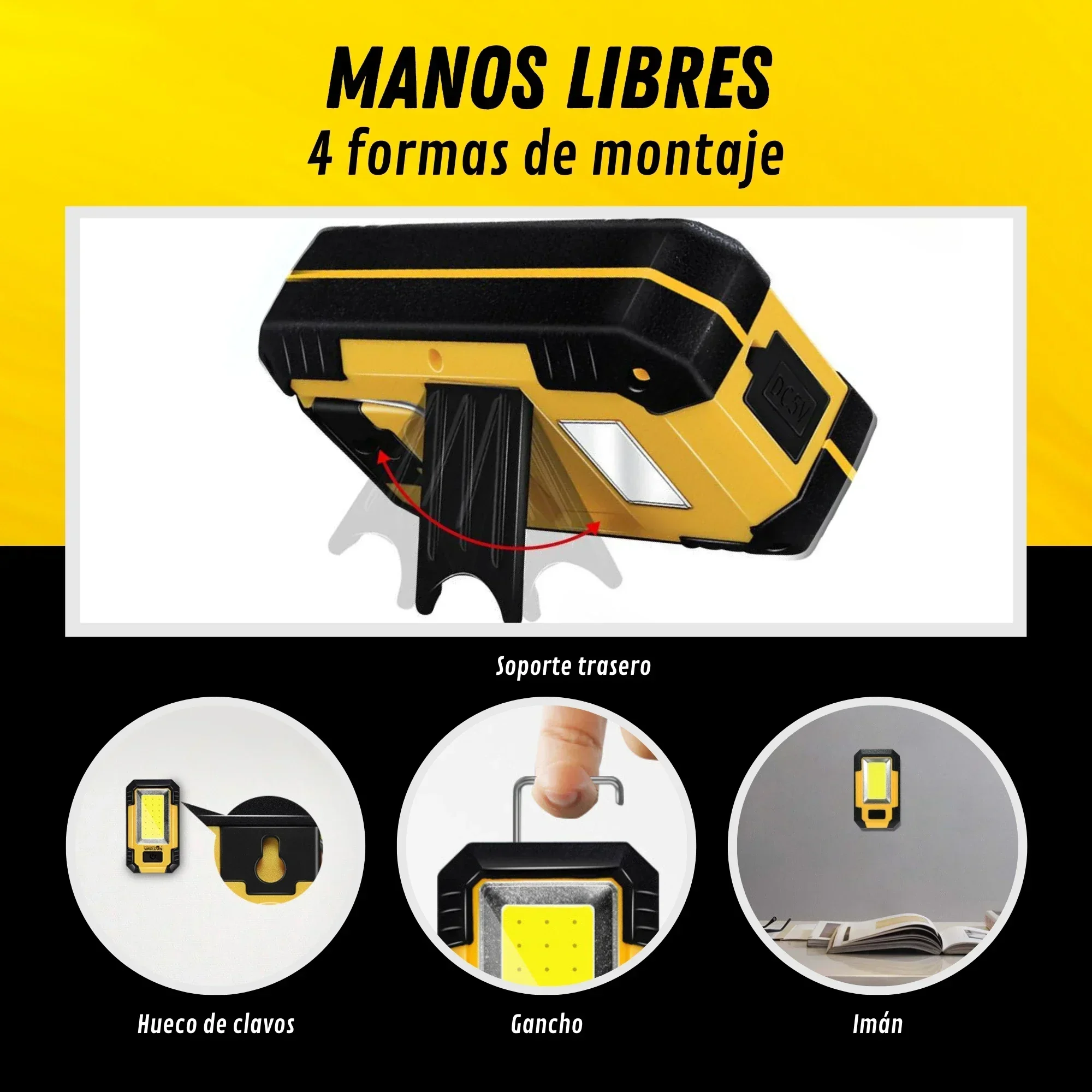 ไฟฉายชาร์จได้ 4000mAh แสงสว่าง - Outdoor Lighting Bulbs บทวิจารณ์และราคา