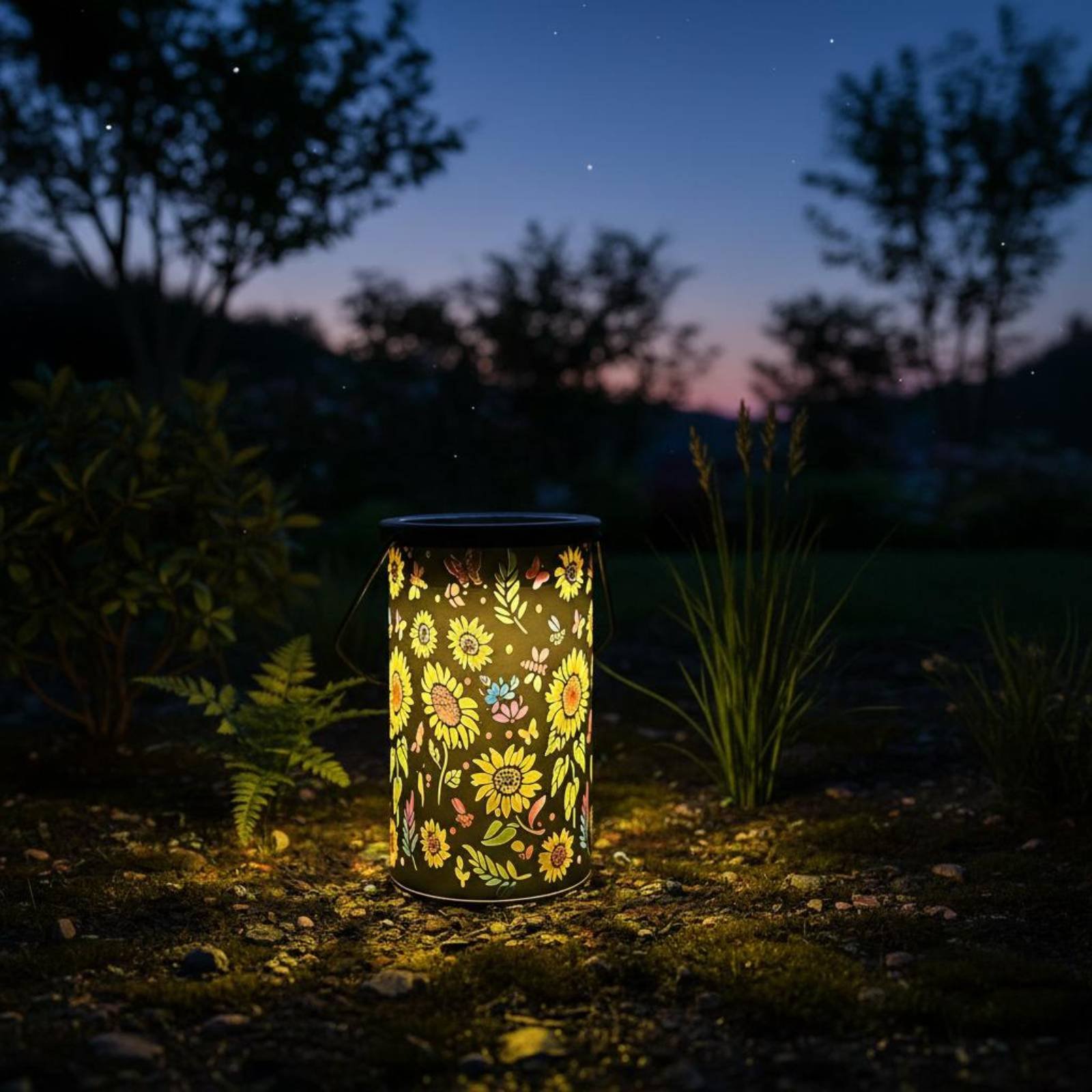 โคมไฟลายดอกไม้ ดีไซน์วินเทจ โค - Hanging Outdoor Lighting บทวิจารณ์และราคา