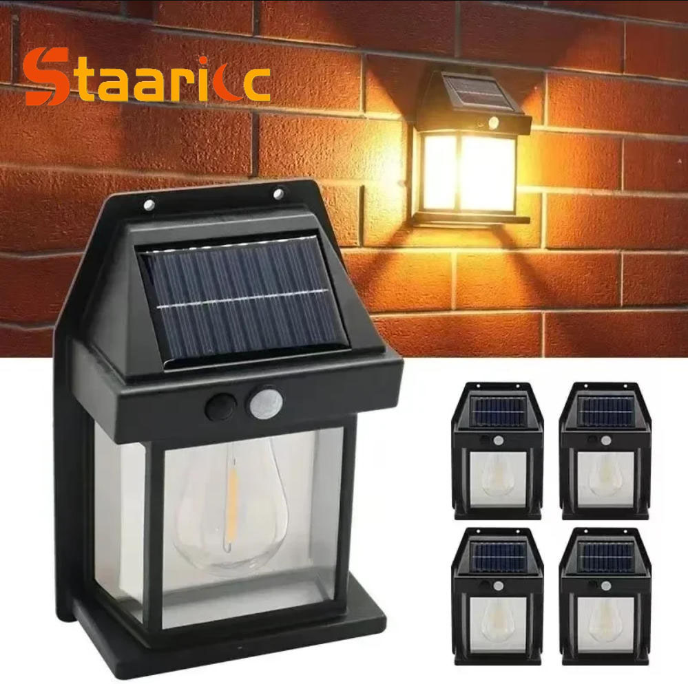 ไฟติดผนังโซลาร์เซลล์แบบทังสเตน - Outdoor Lighting Experts บทวิจารณ์และราคา