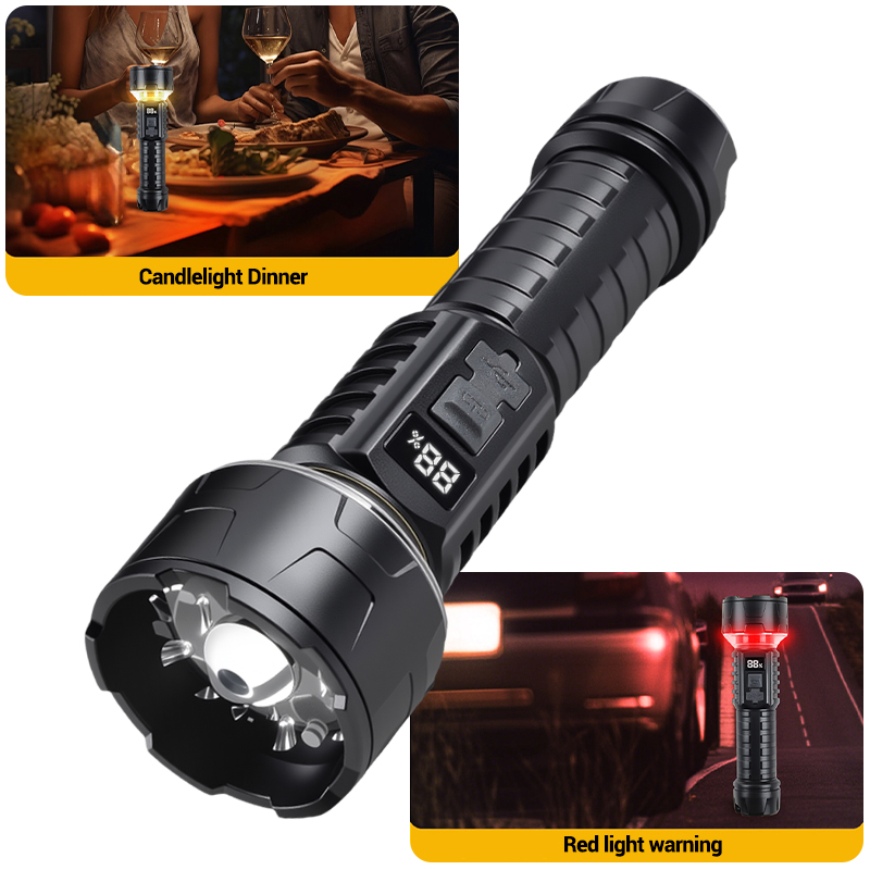 ไฟฉาย LED แบบ COB แบบชาร์จไฟได - Outdoor Lighting Types บทวิจารณ์และราคา