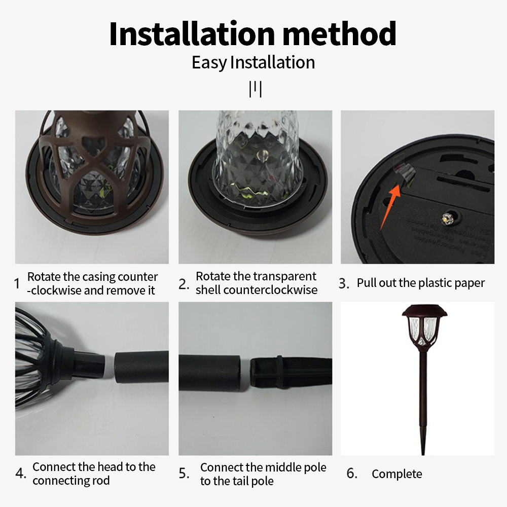 โคมไฟสนามหญ้าพลังงานแสงอาทิตย์ - Outdoor Lighting Ground บทวิจารณ์และราคา