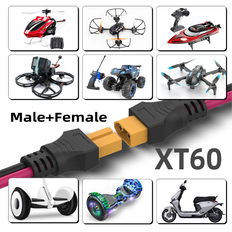 สายต่อขยาย XT60 12AWG สาย XT60 - Outdoor Lighting Extension Cable บทวิจารณ์และราคา