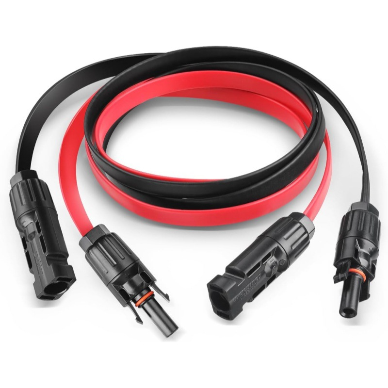 สายต่อแผงโซลาร์เซลล์แบบแบนขนาด - Outdoor Lighting Extension Cable บทวิจารณ์และราคา