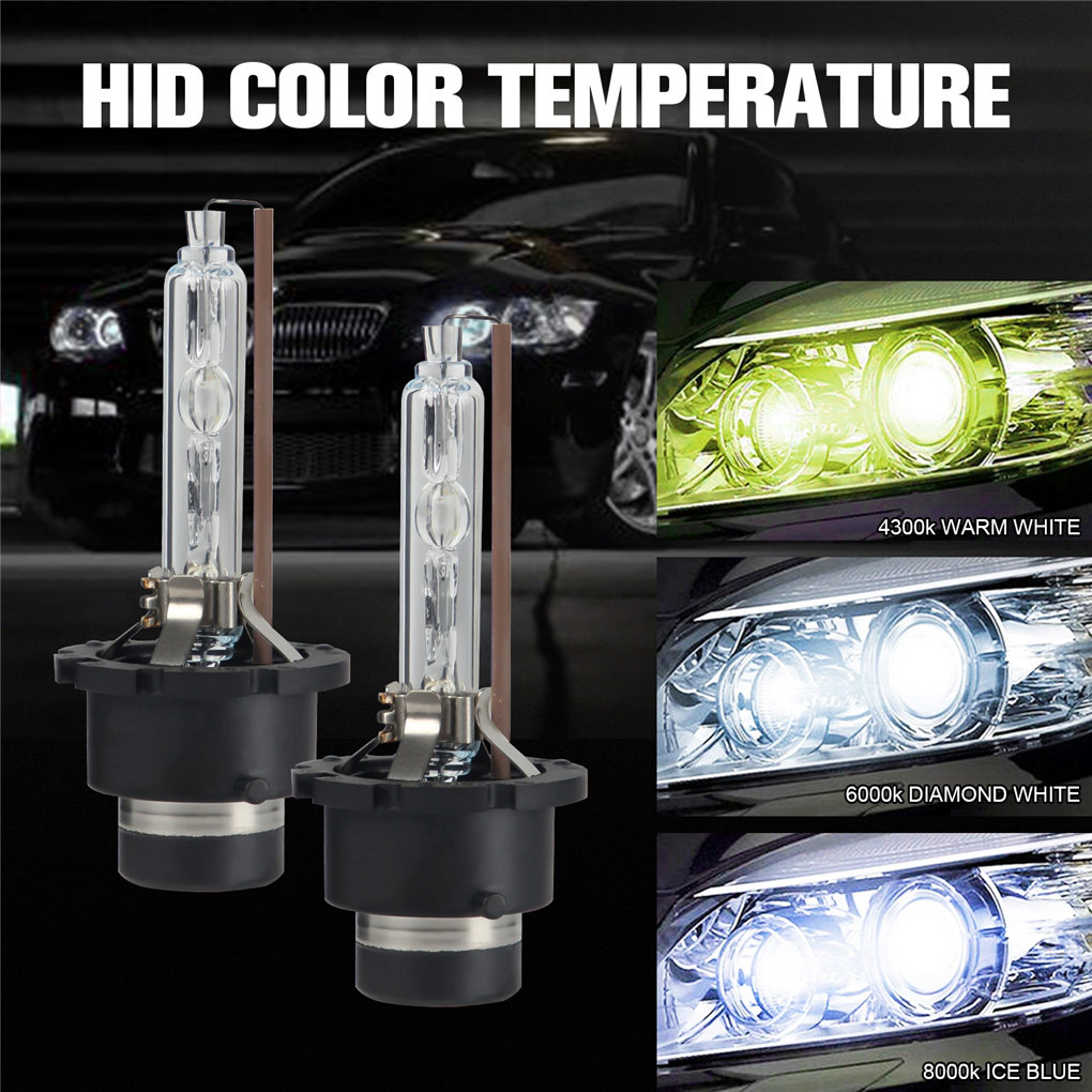 1 คู่ D2S D2R D2C 6000K 8000K  - Outdoor Lighting Glass Replacement บทวิจารณ์และราคา