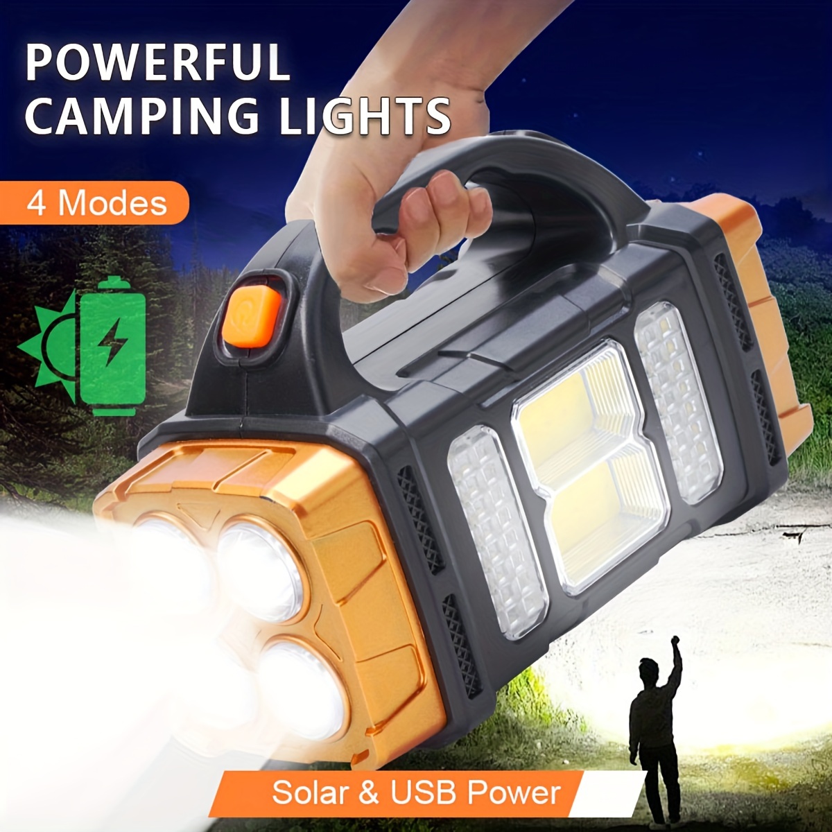 อัพเกรดใหม่ ไฟฉาย LED พลังงานแ - Photocell Outdoor Lighting บทวิจารณ์และราคา