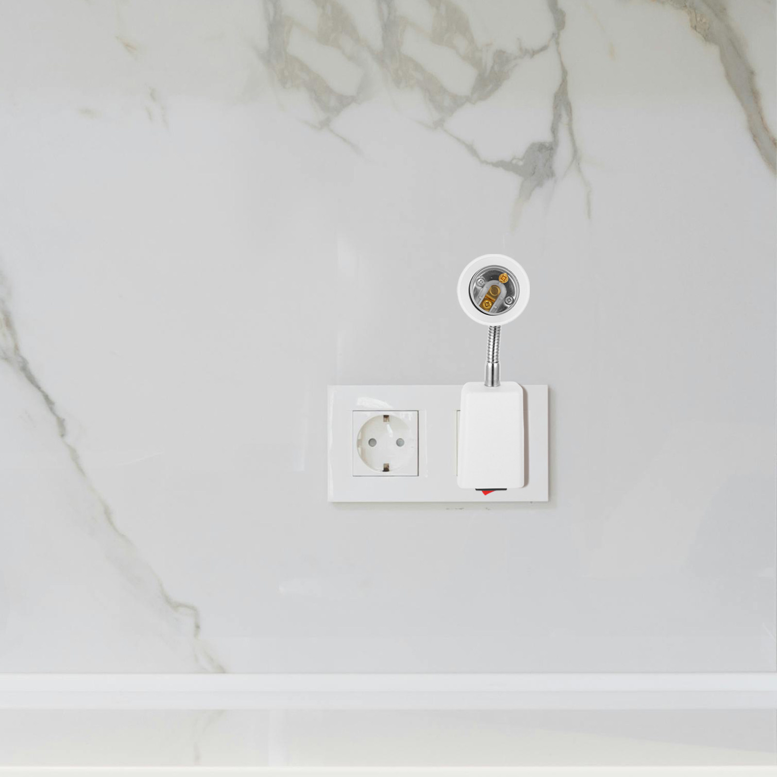 อะแดปเตอร์ขั้วหลอดไฟ E27 พร้อม - Outdoor Lighting Socket บทวิจารณ์และราคา