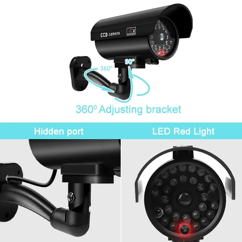 กล้องรักษาความปลอดภัยจำลอง 1 ช - Outdoor Lighting Video บทวิจารณ์และราคา