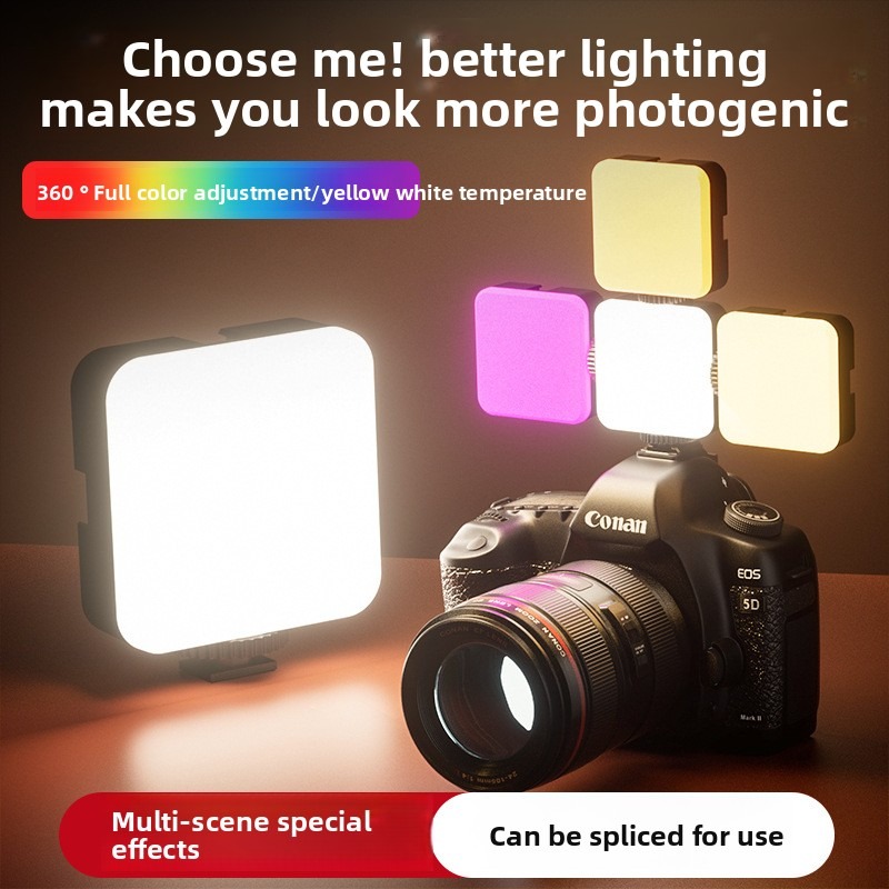 ไฟพกพา RGB สำหรับถ่ายภาพกลางแจ - Outdoor Lighting Video บทวิจารณ์และราคา