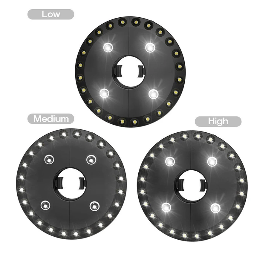 ไฟเสาร่มที่สว่างมากไฟ LED 28ดว - Outdoor Lighting Pole บทวิจารณ์และราคา