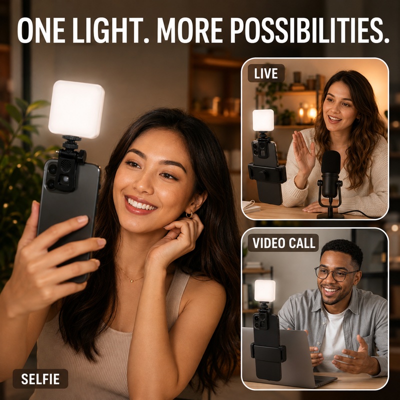 DY11Mini ไฟเติมแสงแบบหนีบสำหรั - Outdoor Lighting Video บทวิจารณ์และราคา
