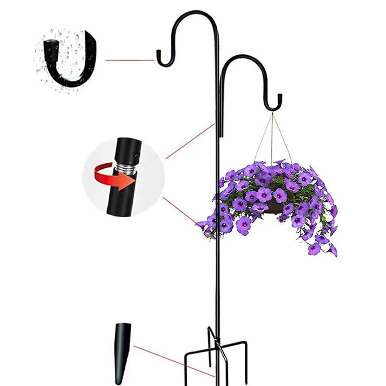 เสาแขวนอาหารนกกลางแจ้งสีดำแบบต - Outdoor Lighting Pole บทวิจารณ์และราคา