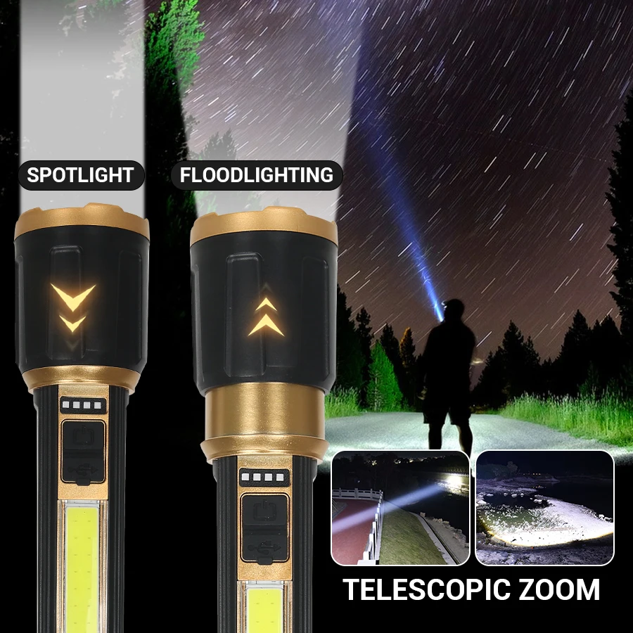ไฟฉาย LED สว่างเป็นพิเศษแบบชาร - Outdoor Lighting The Range บทวิจารณ์และราคา