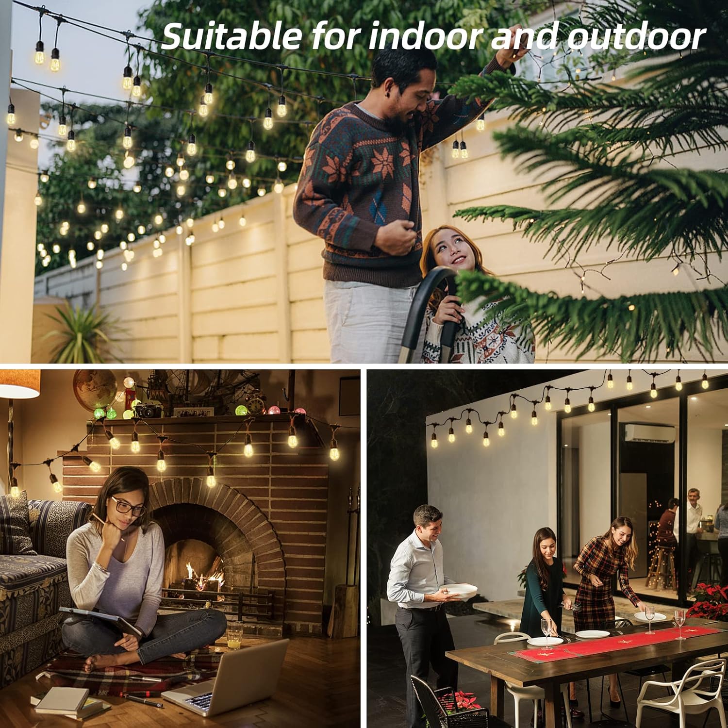 ไฟประดับ LED แบบสายยาว 10 เมตร - Outdoor Lighting Socket บทวิจารณ์และราคา