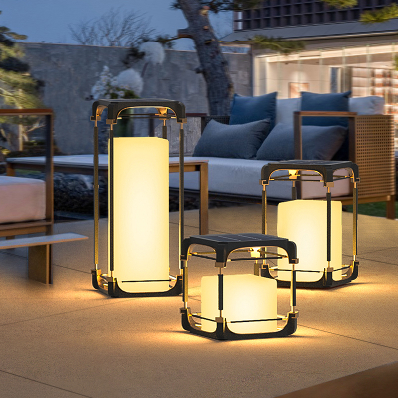 โคมไฟตั้งพื้นแบบมีแสงสว่าง โคม - Outdoor Lighting For Garden บทวิจารณ์และราคา