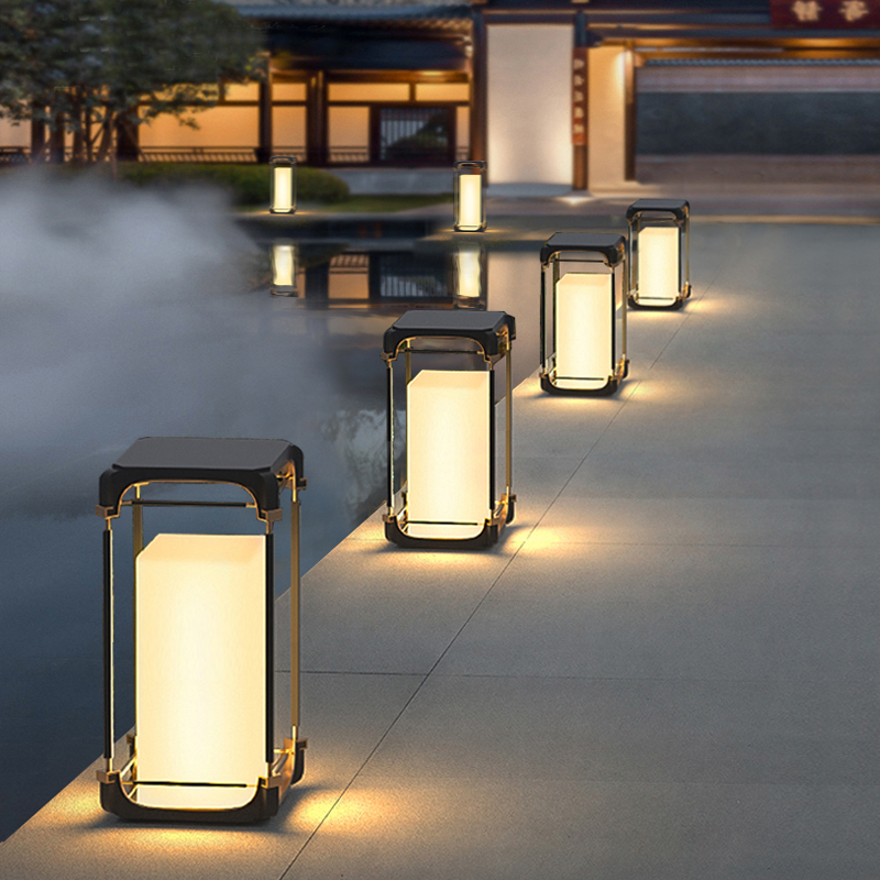 โคมไฟตั้งพื้นแบบมีแสงสว่าง โคม - Outdoor Lighting For Garden บทวิจารณ์และราคา