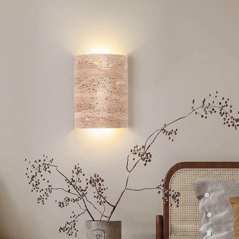 โคมไฟติดผนังหินทราเวอร์ทีนสีเห - Outdoor Lighting Japan บทวิจารณ์และราคา