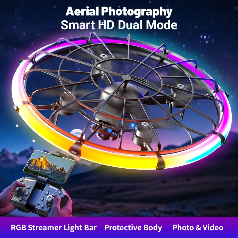 โดรน JJRC H145 UFO RC พร้อมเลน - Outdoor Lighting Video บทวิจารณ์และราคา