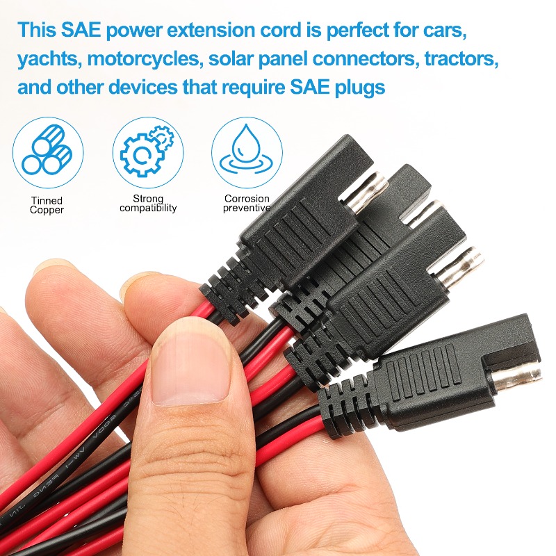 สายชาร์จแบตเตอรี่รถจักรยานยนต์ - Outdoor Lighting Extension Cable บทวิจารณ์และราคา