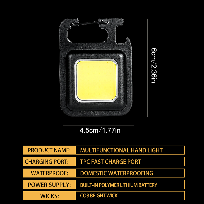 ไฟฉายพวงกุญแจ MINI COB สว่างพิ - Outdoor Lighting Bulbs บทวิจารณ์และราคา