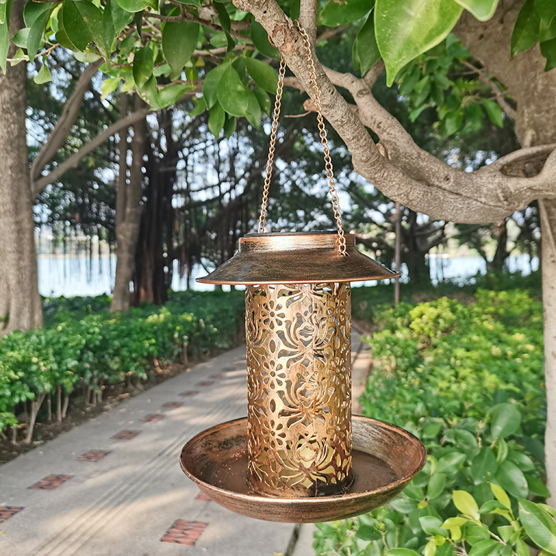 บ้านนกแขวนโลหะกลางแจ้งเครื่องใ - Outdoor Lighting Ideas For Backyard บทวิจารณ์และราคา