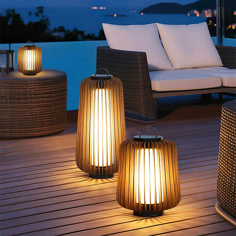 โคมไฟตั้งพื้นเรืองแสง ไฟ LED พ - Outdoor Lighting For Garden บทวิจารณ์และราคา