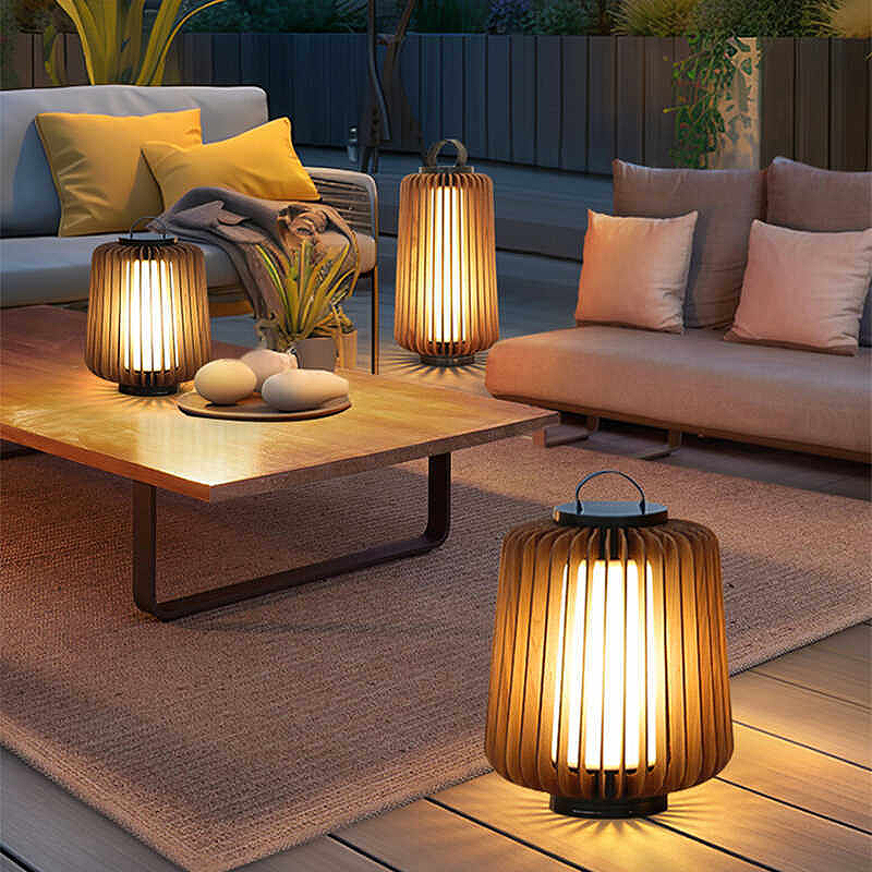 โคมไฟตั้งพื้นเรืองแสง ไฟ LED พ - Outdoor Lighting For Garden บทวิจารณ์และราคา