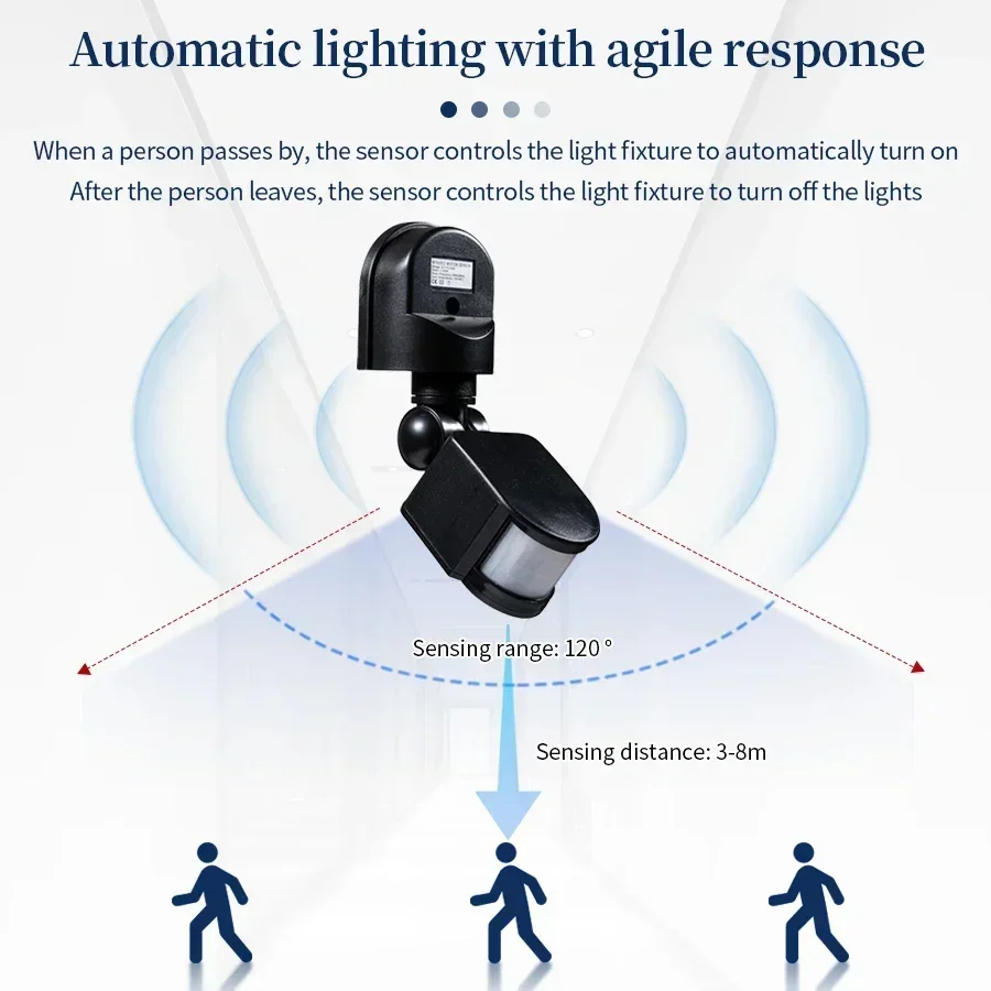 12V PIR Motion Sensor 110-240V - Outdoor Lighting For Steps บทวิจารณ์และราคา